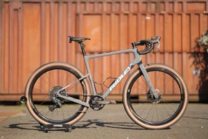 Ridley Kanzo Adventure Gravel Bike Frame And Fork Size M Audi Nardo Grey - Picture 1 of 11