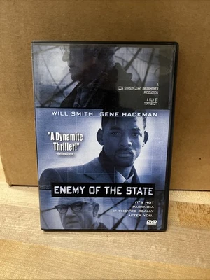 Enemy of the State (DVD, Widescreen 1998) Will Smith Gene Hackman - EX B8 - Image 1 of 4