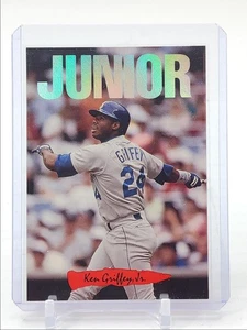 KEN GRIFFEY JR. 1993 DONRUSS TRIPLE PLAY BASEBALL NICKNAMES "JUNIOR" Q1880 - Picture 1 of 2