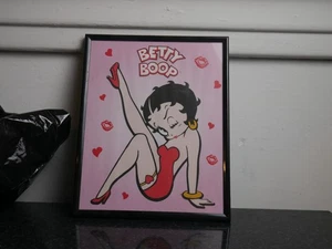 Retro Betty Boop Poster Kunst 8"x10" kleiner gerahmter Druck - Bild 1 von 3