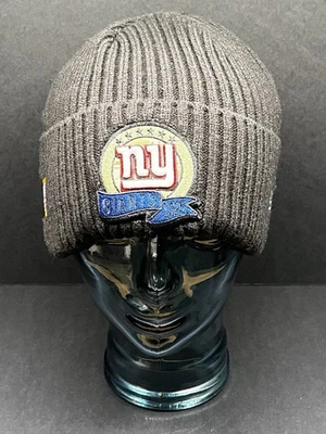 New Era NFL NY Giants Salute To Service Winter Knit Beanie Black W/ Embroidery - Image 1 of 4