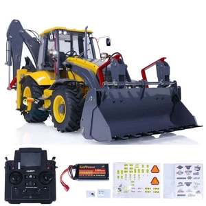 1/14 LESU AoueBL71 Backhoe Hydraulic Excavator Loader 2 in 1 RTR PL18EV - Picture 1 of 12