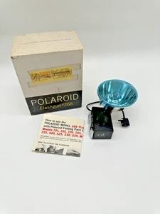 Vintage Polaroid Flash Model 268 Flash Attachment Original Box & Instructions - Picture 1 of 9