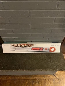 Brookstone Always Perfect Chef's Fork with Digital Meat Thermometer - Picture 1 of 5