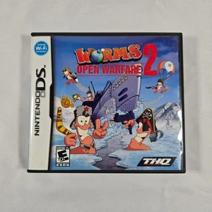 Worms Open Warfare 2 Case + Manual ONLY Nintendo DS - Picture 1 of 3