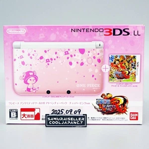 New Nintendo 3DS LL XL One Piece Unlimited World R Adventure Pack Chopper Pink - Picture 1 of 7