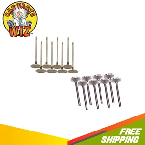 Engine Exhaust and Intake Valves Fits 93-01 Honda Prelude 2.2L DOHC H22A1 H22A4 - Foto 1 di 1