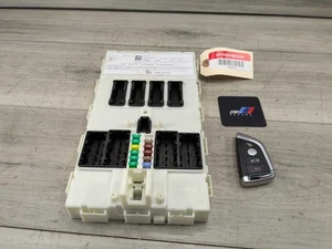 *14-19 OEM BMW F15 F16 F85 F86 X5 X6 Body Control Junction Box Module FEM + Key - Picture 1 of 16