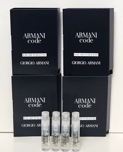 ARMANI CODE by GIORGIO ARMANI EAU DE TOILETTE 0.04 fl oz (4 Carded Spray Vials) - Picture 1 of 2