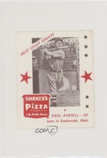 1975 Shakey's Pizza West Coast Greats Earl Averill #4 HOF