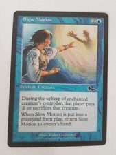 Slow Motion Magic the Gathering MTG Urza's Legacy Blue Common