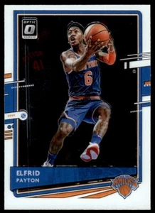 2020-21 Donruss Optic Basketball Card Elfrid Payton New York Knicks #105 - Picture 1 of 2