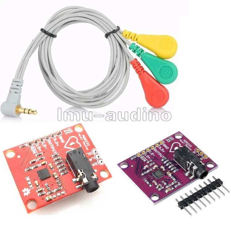 AD8232 Heart Rate Monitor Module Kit ECG Remote Health Monitor Sensor - Bild 1 von 1