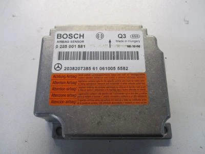 Steuergerät Airbag 0235001881 MERCEDES-BENZ C-KLASSE T-MODEL (S203) C 200 CDI - Immagine 1 di 4