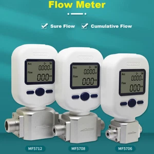 Medidor portátil de caudal de oxígeno masa de gas aire nitrógeno medidor digital de flujo de gas EE. UU. - Imagen 1 de 15