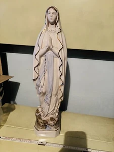 VERGINE MARIA Anni’70 IN PORCELLANA VINTAGE INTROVABILE RARITA’ Made In Italy - Picture 1 of 11