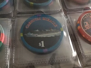Cruse ship Casino Chip Miracle $1 - Picture 1 of 1