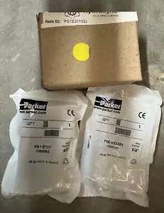 1238565 Parker PS1E21102J / PS1E21102J PS1-E111 + P2E-KS32B1 HYDRADYNE NC 12VDC - Bild 1 von 5