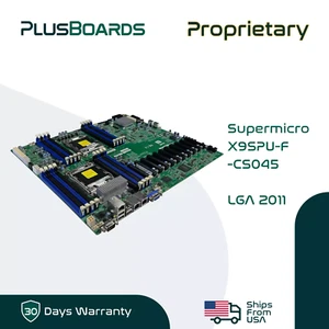 NEW Supermicro X9DRX+-F-CS045 LGA 2011 Proprietary Server Motherboard E5-2600 V2 - Picture 1 of 9