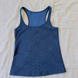 Canotta Lululemon stampa all over donna taglia 6 abbigliamento yoga tempo libero allenamento palestra - Foto 1 di 5