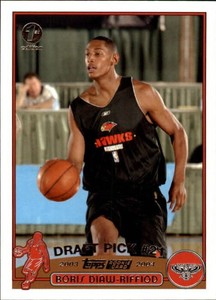 Boris Diaw-Riffiod Atlanta Hawks 2003-04 Topps 1st Edition Basketball Card #241