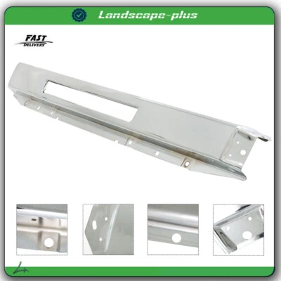 前保险杠冲击脸条铬钢实验室适用于 07-13 雪佛兰索罗德 1500 — 第 1/4 张图片