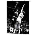 1985 Press Photo Basketball NBA Indiana Pacers Herb Williams 8x10" AD3