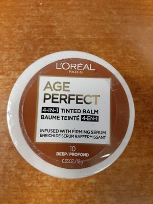 L'Oreal Age Perfect 4-In-1 Tinted Balm Infused w/Firming Serum-#10 Deep  D549 - Image 1 of 2