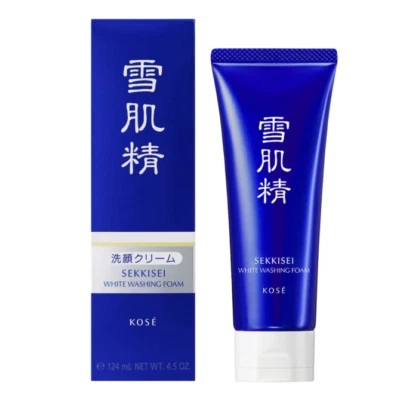 Jabón facial de espuma de lavado blanco Kose SEKKISEI 130 g de Japón Foto 1 de 4
