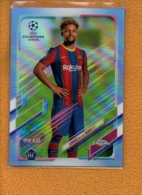 Konrad de la Fuente 2020-21 Topps Chrome X Steve Aoki Neon Future III RC #58 /75 - Image 1 of 4