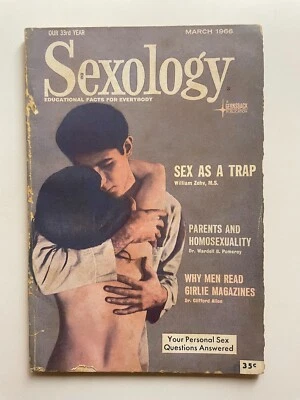 Sexology Magazine, March 1966, article: "Parents and Homosexuality" - Image 1 of 3