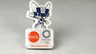 OLYMPIC PINS BADGE 2020 2021 TOKYO JAPAN COKE COCA COLA SPONSOR MASCOT #1