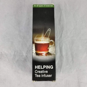 Teesieb Edelstahl Teeei Teelöffel Filter Lose Tee Diffus - Bild 1 von 2