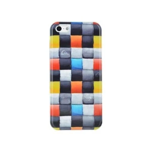 COQUE QUIKSILVER iPHONE 5C GRAPHIQUE MULTICOLORE SILICONE RIGIDE (TPU) + 1 FILM - Photo 1 sur 1