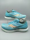Saucony Triumph 18 PWR Run+ Men’s Running Shoes, Size UK 9 Blue And Orange 