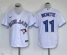 HOT Toronto Blue Jays #11 Bo Bichette Men Baseball-MLB White Jersey