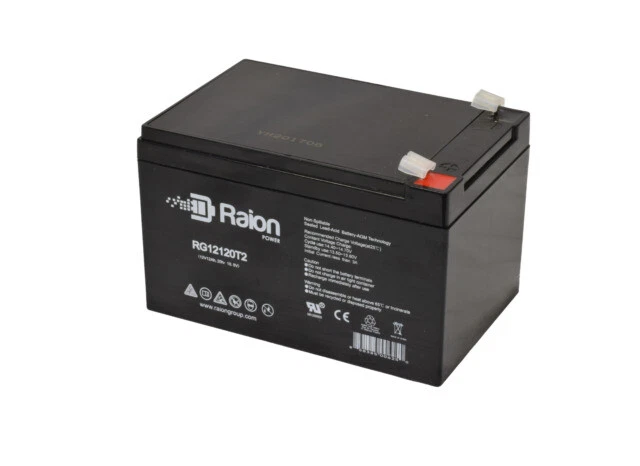 Raion Power RG12120T2 12 Ah AGM Rechargeable Battery