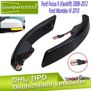 Coppia frecce specchietti retrovisori a led E8 per Ford Focus II III MK2 Mondeo IV - Foto 1 di 13