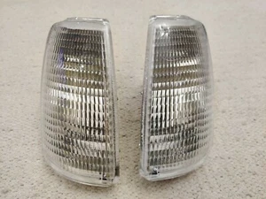 Neu VW Polo 86C 80C Hella Blinkleuchte weiss rechts links (Paar) Mk1 Classic - Picture 1 of 11