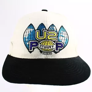 U2 Pop Mart Tour 1997 VINTAGE Adjustable Unisex Hat Cap - Picture 1 of 7