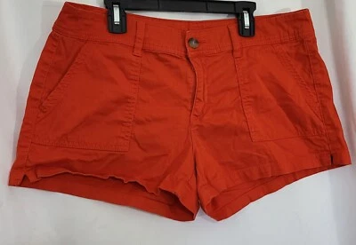 Pantalones Cortos Arizona Jean Co. Juniors Naranja Bolsillos Delanteros y Traseros Talla 13 Foto 1 de 4