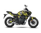 Complete Graphic Kit Decal Sticker "Wrath" For Yamaha MT07 MT-07 2014-2023