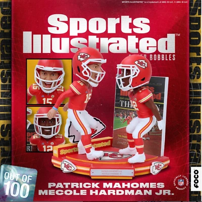 Kansas City Chiefs Can't Stop The Reign Sports Иллюстрированная Обложка Болванчик! - Изображение 1 из 4