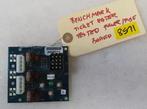 BENCHMARK Redemption Arcade Game POWER FUSE Board #8571 - WORKING - Picture 1 of 3