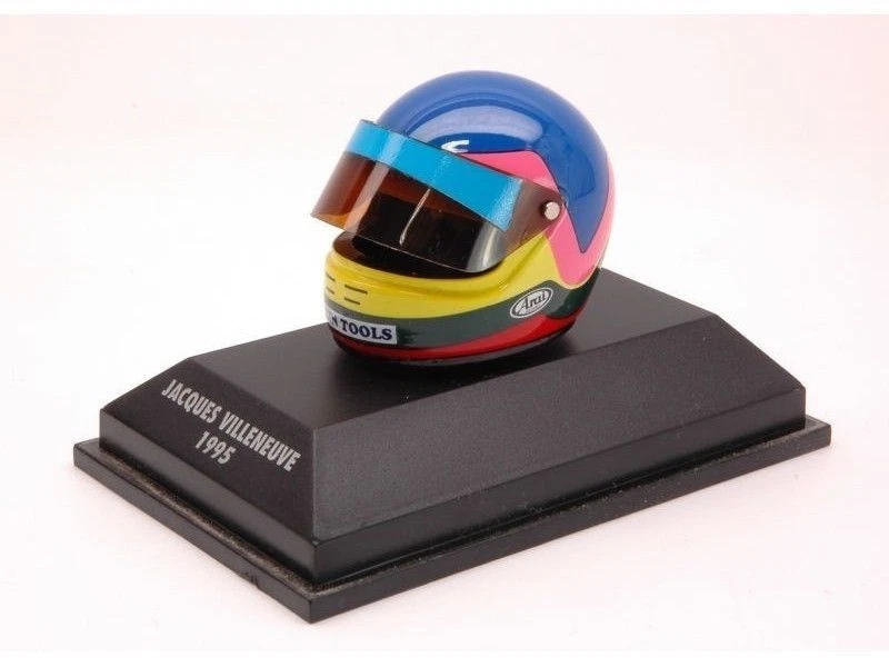 MINICHAMPS 1:8 CASCO HELMET JACQUES VILLENEUVE 1995 955227 - Immagine 1 di 1