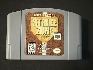 Mike Piazza's Strike Zone (Nintendo 64, 1995) N64 Baseball