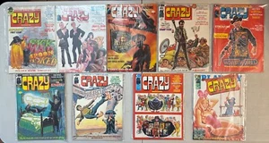 🔥🔥Crazy Magazine No. 1-10 1973 Marvel Missing #8 HIGH GRADE🔥🔥 - Picture 1 of 10