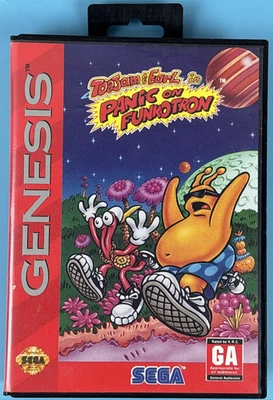 ToeJam & Earl in Panic on Funkotron Sega Genesis 1993 CIB Complete w/Manual! - Image 1 of 4