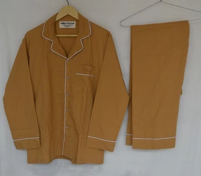 Conjunto de pijama unisex liso 100 % algodón oliva talla XL SIN TARIFAS✅0 % CARGA PJ-31 Foto 1 de 4