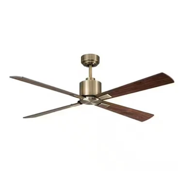 Lucci Air Climate Antique Brass and Walnut 52 in. DC Ceiling Fan - Image 1 of 4